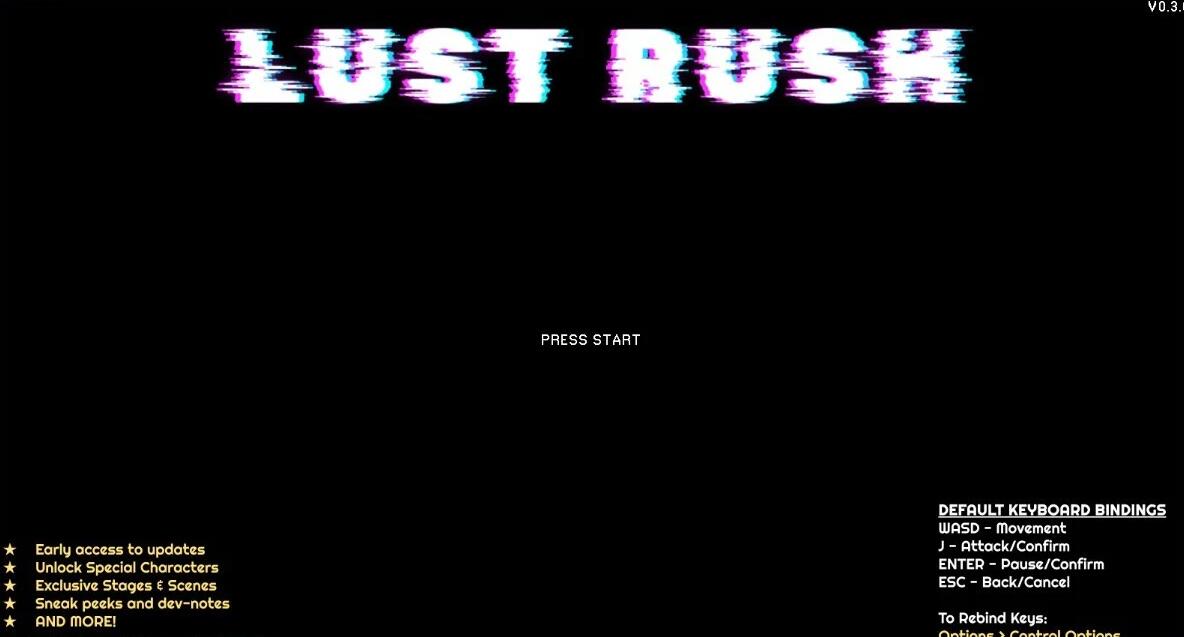 【SD/2D/欧美ACT/英文/动态】Lust Rush V0.3.0 双端英文测试版【1G】